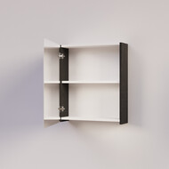 Trendline basic spiegelkast dubbel gespiegeld zonder verlichting 60 Black Oak