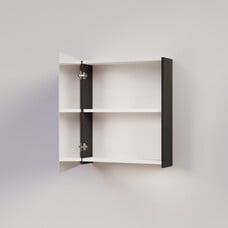 Trendline basic spiegelkast dubbel gespiegeld 60 Black Oak