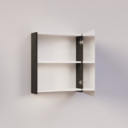 Trendline basic spiegelkast dubbel gespiegeld 60 Black Oak