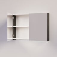 Trendline basic spiegelkast dubbel gespiegeld 100 Black Oak