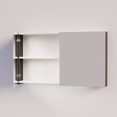 Trendline basic spiegelkast dubbel gespiegeld 120 Black Oak