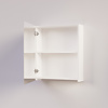 Trendline basic spiegelkast dubbel gespiegeld 60 Hoogglans Wit