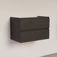 Trendline basic onderkast met greeplijst in korpus kleur 80 Black Oak