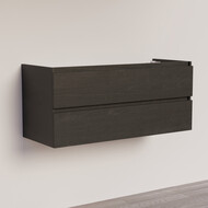 Trendline basic onderkast met greeplijst in korpus kleur 120 Black Oak