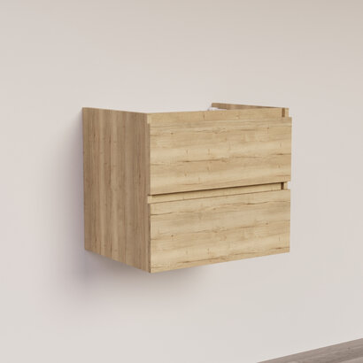 Trendline basic onderkast met greeplijst in korpus kleur 60 Natural Oak