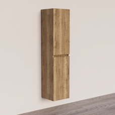 Trendline basic kolomkast met greeplijst in korpus kleur Tabak Oak