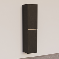 Trendline basic kolomkast met greeplijst aluminium Black Oak