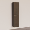Trendline basic kolomkast met greeplijst aluminium Brown Oak