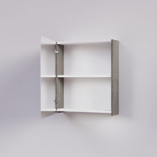 Trendline basic spiegelkast dubbel gespiegeld 60 Silver Oak