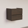 Trendline basic onderkast met greeplijst in korpus kleur 60 Brown Oak