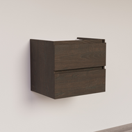 Trendline basic onderkast met greeplijst in korpus kleur 60 Brown Oak