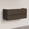 Trendline basic onderkast met greeplijst in korpus kleur 120 Brown Oak