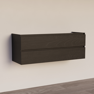 Trendline basic onderkast met greeplijst in korpus kleur 140 Black Oak