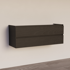 Trendline basic onderkast met greeplijst in korpus kleur 140 Black Oak