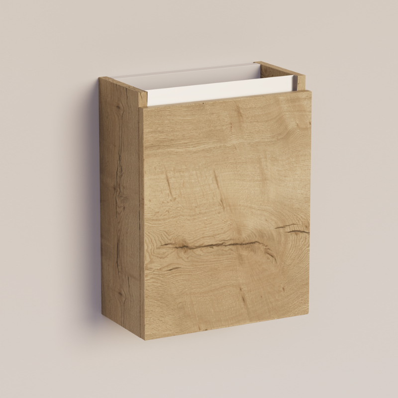 Trendline Basic fonteinkast met greeplijst aluminium