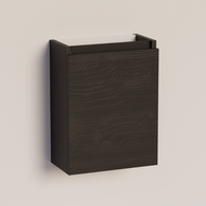 Trendline basic fonteinkast met greeplijst Mat Zwart Black Oak