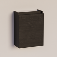 Trendline basic fonteinkast met greeplijst in korpus kleur Black Oak
