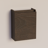 Trendline basic fonteinkast met greeplijst in korpus kleur Brown Oak