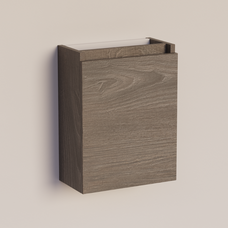 Trendline basic fonteinkast met greeplijst in korpus kleur Silver Oak