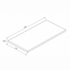 Trendline basic toppaneel 100 Tabak Oak