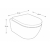 Wandcloset Easy Flush rimfree Compact