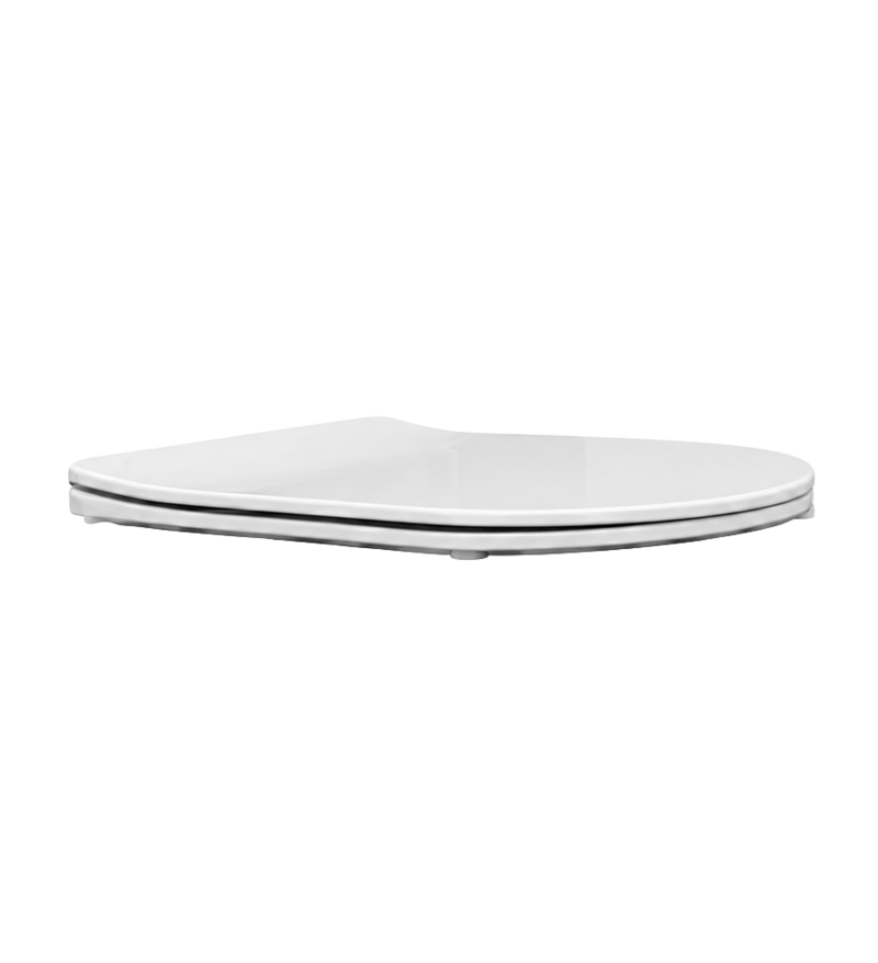 Easy flush rimfree Standaard Slim toiletzitting