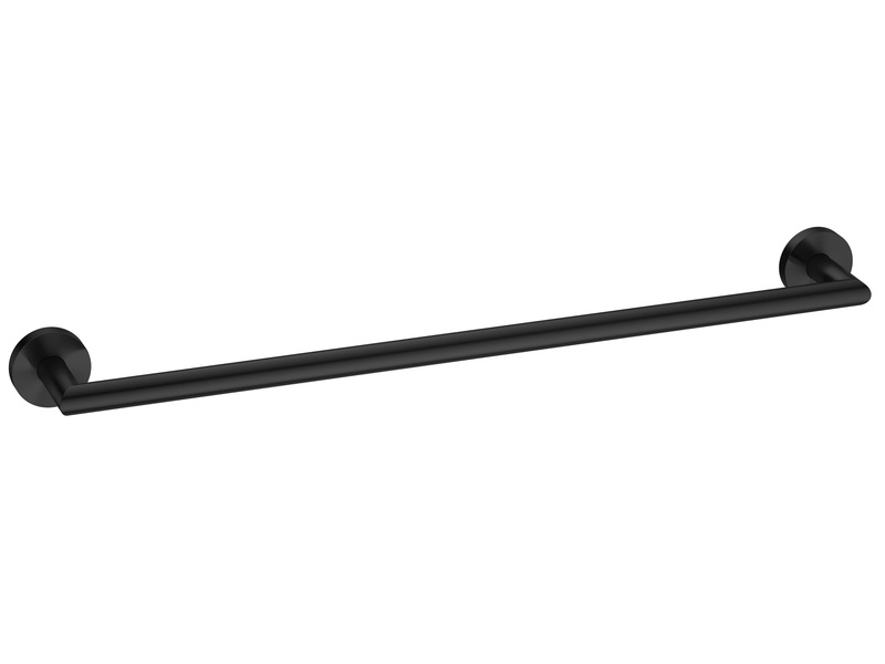 Handdoekrek 50 cm Mat Zwart