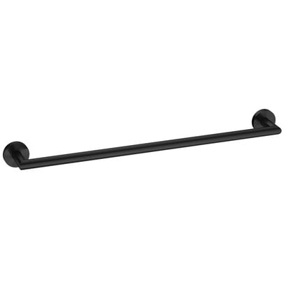 Handdoekrek 50 cm Mat Zwart