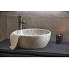 Waskom Marmer Rond Tundra Grey