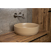 Waskom Keramiek Victoria Color Line incl. clickwaste Mat Zand Beige