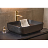 Waskom Keramiek Minerva Color Line incl. clickwaste Mat Zwart