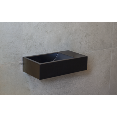 Fontein Quartz Recto 40x22x10 cm zonder kraangat