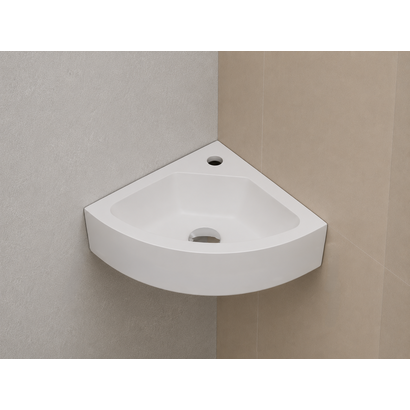 Fontein Solid Surface Corner 30x30x10 cm