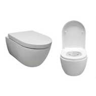 Wandcloset Easy Flush rimfree Standaard