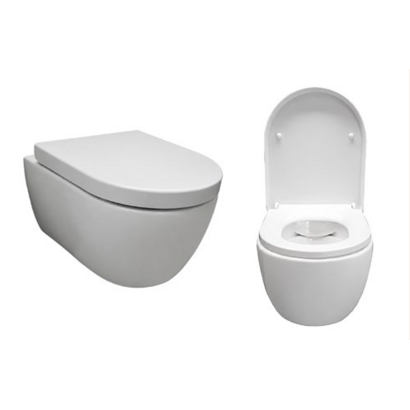 Wandcloset Easy Flush rimfree Standaard
