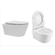 Wandcloset Easy Flush rimfree Standaard Slim