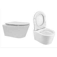 Wandcloset Easy Flush rimfree Standaard Slim