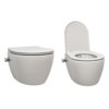 Wandcloset Easy Flush rimfree Standaard met bidet Slim