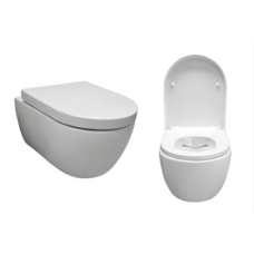 Wandcloset Easy Flush rimfree Standaard