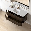 Badmeubelset Eleonora 120 Keramiek Dark Walnut zonder spiegel