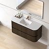 Badmeubelset Eleonora 120 Keramiek Dark Walnut zonder spiegel