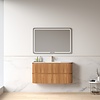 Badmeubelset Eleonora 120 Solid Surface Acacia zonder spiegel