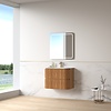 Badmeubelset Eleonora 80 Solid Surface Acacia zonder spiegel