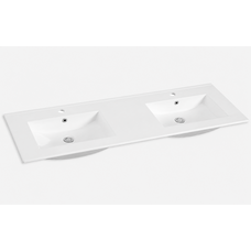 Wastafel Keramiek Classic 140 dubbele wasbak