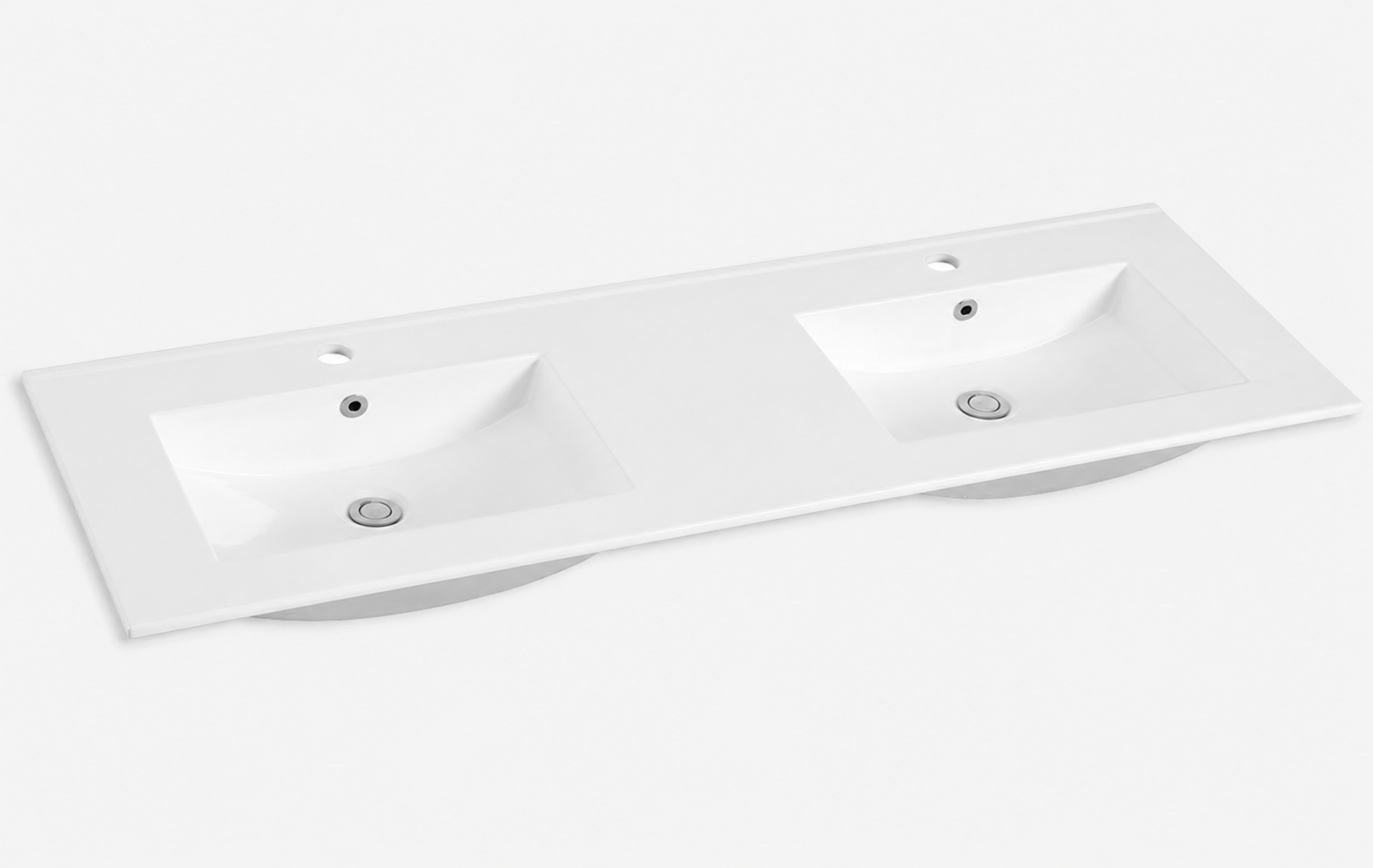 Wastafel Keramiek Classic 140 dubbele wasbak