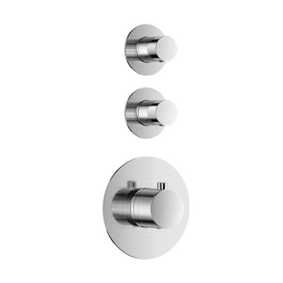 Afbouwdeel voor douche-/badthermostaat Deluxe Chroom