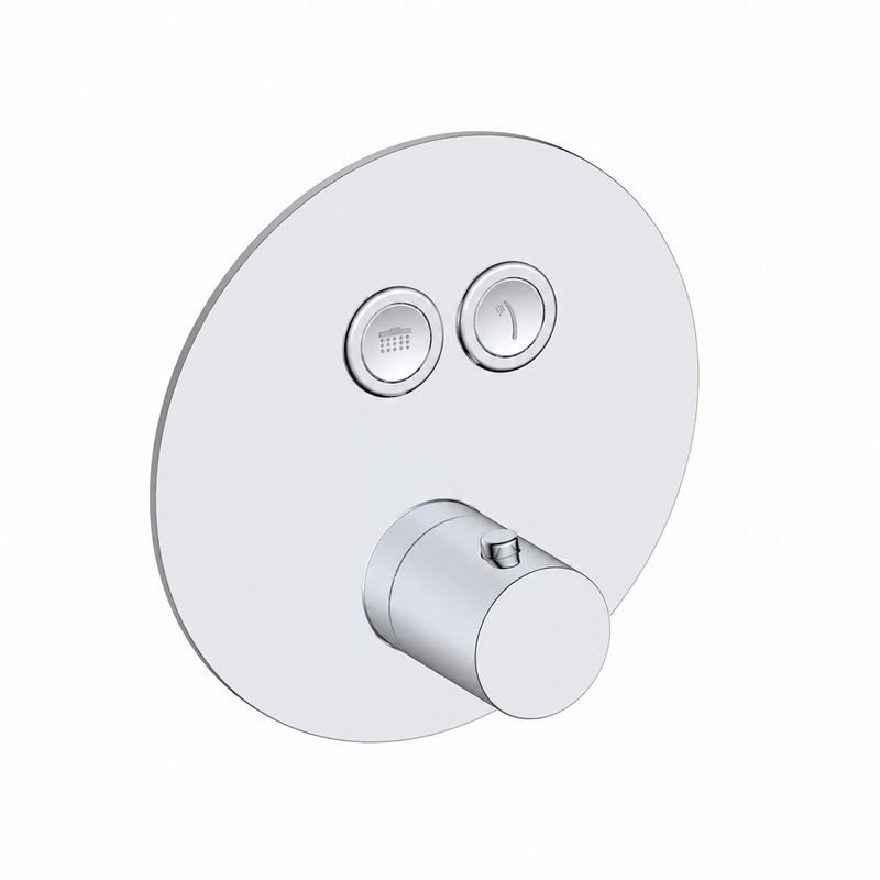 Inbouw douchethermostaat Select Chroom