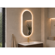 Spiegel ambiance met directe verlichting incl. spiegelverwarming