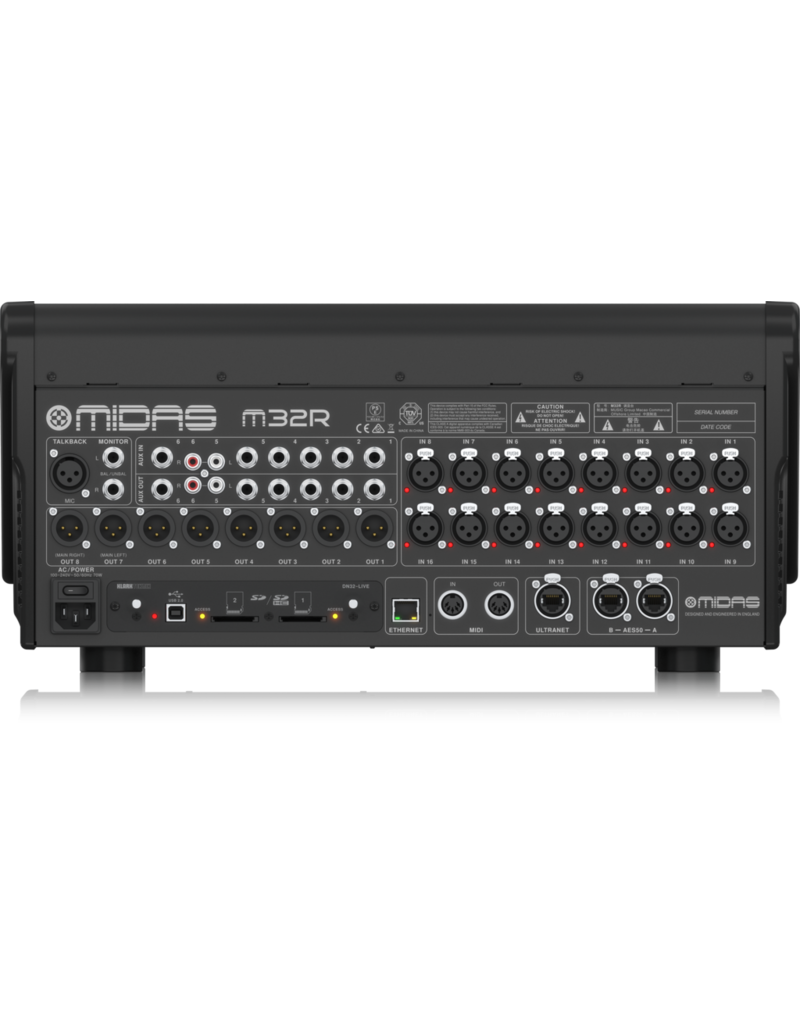 Midas M32R LIVE  -  Consoles De Mixage Numèriques