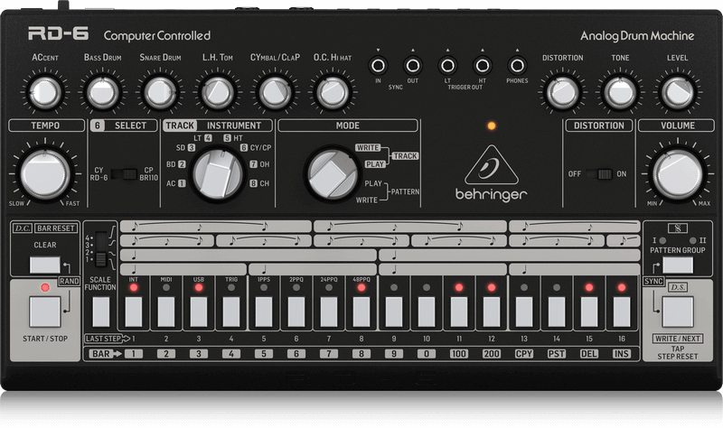 91%OFF!】 BEHRINGER ベリンガー アナログドラムマシン RD-6AM parsc.ca